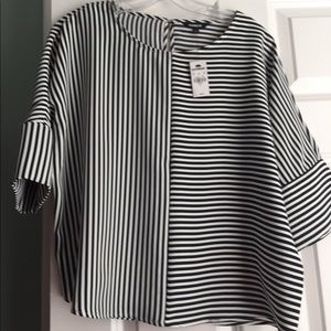 EXPRESS, NEW!! Black and white blouse.